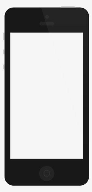 Iphone-screen - Black Iphone Transparent Background