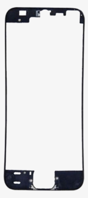 Microspareparts Touch Screen Assembly Frame Black Super - Hot Glue Iphone 6+