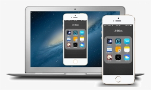 Put An Iphone Screen On A Computer, Complete With Device - Apple Macbook Air