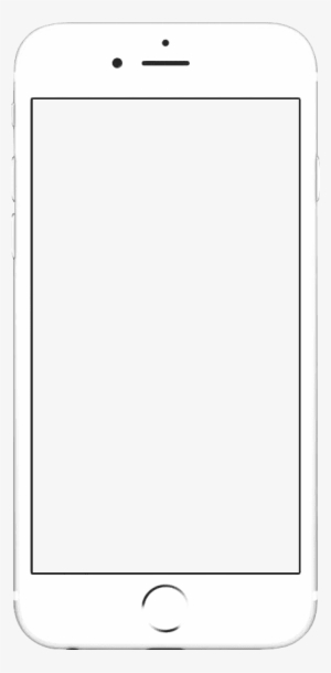 Iphone Frame Play Button - White Tablet Frame Png