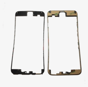 Iphone 6 Black Lcd Supporting Frame Bezel With Adhesive - Mobile Phone Case