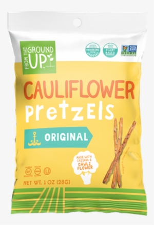 Cauliflower Pretzels- Original Sticks - Ground Up Cauliflower Pretzels