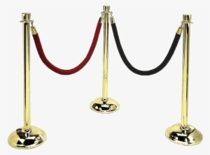 Stanchions / Posts & Ropes, Solid Brass Tubing Or Stainless - Stanchions Ropes Png