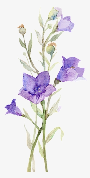 Flores Moradas Publicidad Elementos Románticos - Mantel Antimanchas Summer Atenas