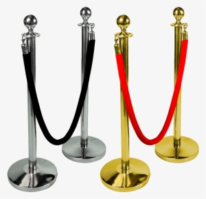 Extension Poles And Ropes - Stanchion Pole