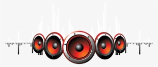 Dj Png - Speaker With Sound Waves Png