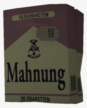 Item Cigarette Pack - Mahnung Cigarette