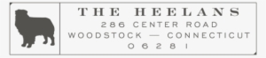 Boxed Dog Address Stamp