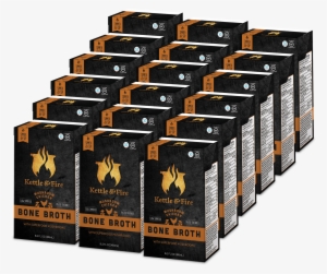 18 Pack V=1538497318 - Kettle & Fire, Bone Broth, Beef, 16.9 Oz (480 G)