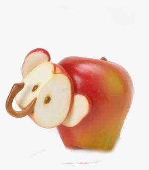 Elefante Previous - Fruit Art With Apple