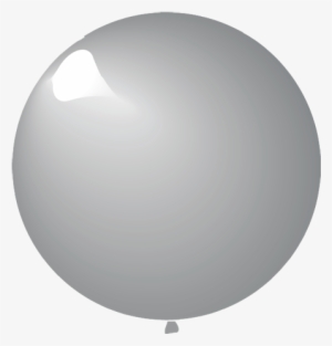 100pcs 5" Round Metallic Silver 801 Latex Balloons - Metallic Silver Balloons Circle