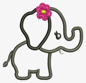 Aplique Para Bordar Elefante