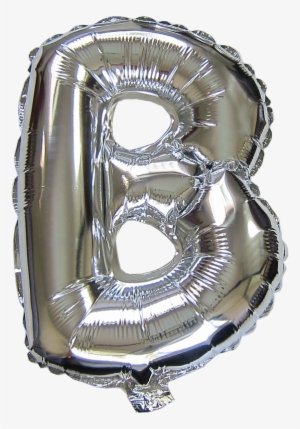 40“ Silver Letter Helium Foil Balloon - Foil Balloon