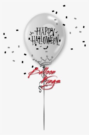 11in Latex Moon & Bat Silver - 3ft Giant Balloons - Happy Halloween 3ft Latex Balloon