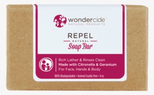 Natural & Organic Soap Bar With Citronella & Geranium - Wondercide Flea And Tick Shampoo