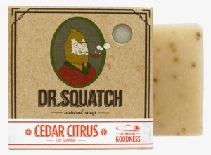 Squatch Bar Soap - Dr Squatch Soap Co Cedar Citrus Bar Soap 5oz