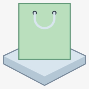 Market Square Icon - Paper Bag