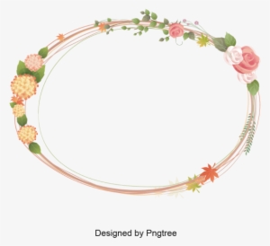Flower Frame,border,frame Vector Set,frame,frame Vector,decorate, - Flower Vector