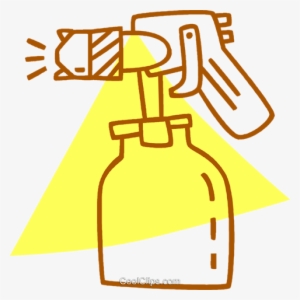 Spray Paint Canister Royalty Free Vector Clip Art Illustration - Clip Art