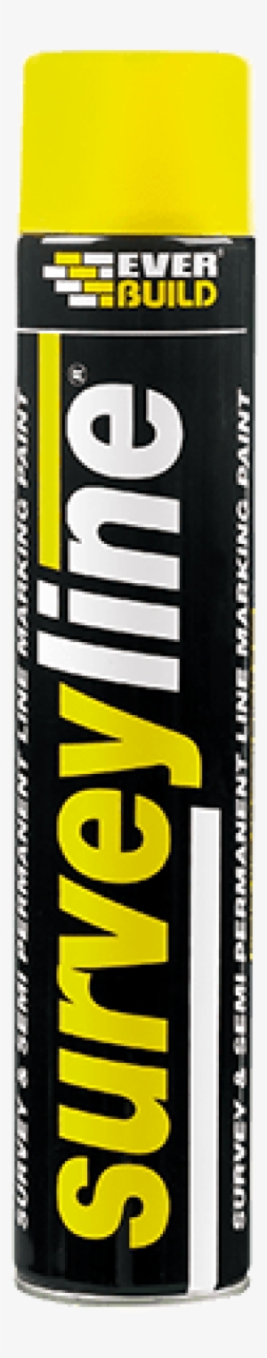 Everbuild Survey Line Marking Paint 700ml - Everbuild Surveyline Marker Spray Yellow 700ml