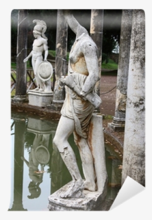 Remains Of Greek Statues At Villa Adriana Near Tivoli - Hadrian's Villa