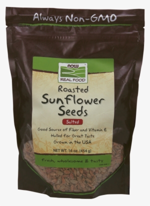 Sunflower Seeds, Roasted & Salted - Flax Seeds Now Foods