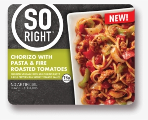 Chorizo With Pasta & Fire Roasted Tomato - So Right Teriyaki Meatballs With Mashed Potatoes 9