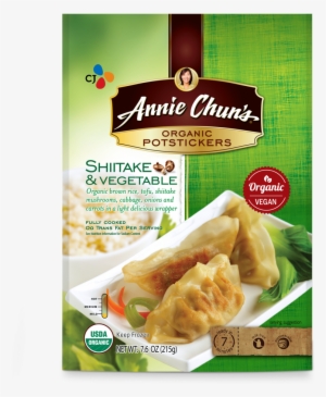 Annie Chun's Shiitake & Vegetable Organic Potstickers - Annie Chun Vegan