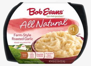 Bob Evans Natural Farm-style Roasted Garlic Mashed - Bob Evans Foods Mashed Potatoes