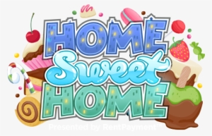 Home Sweet Home Sign Cartoon