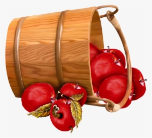 Apple Dumpling Clipart - Bucket For Apples