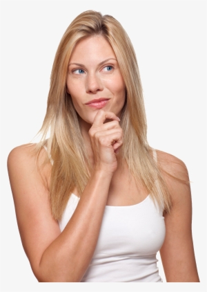 Free Png Thinking Woman Png Images Transparent - Woman Thinking Png