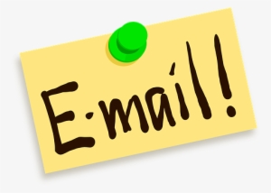 Note Thumbtack Reminder Message Memo Notic - Email Clip Art