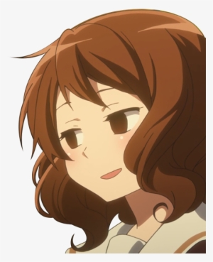 Hibike Euphonium's Kumiko Uninterested Reaction Face - Transparent Anime Reactions