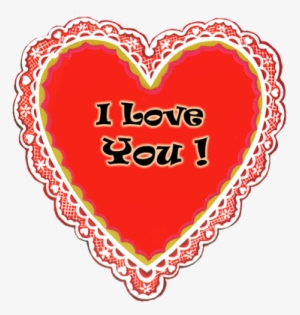 I Love You Message For Valentines Day - Clip Art