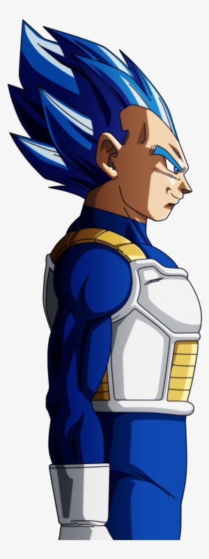 blue haired vegeta