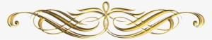 Free Download Transparent Decorative Lines Clipart - Decorative Gold Line Png