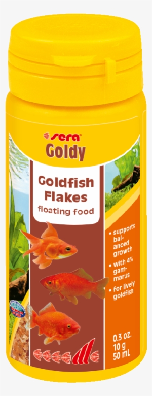 00830 Int Sera Goldy 50 Ml - Sera Goldy Flake Fish Food 10g