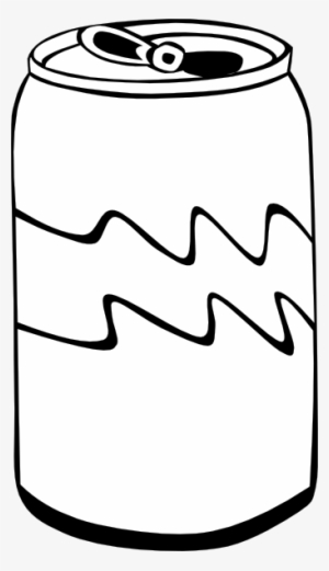 Pop Can Clip Art - Colouring Pages Of Can