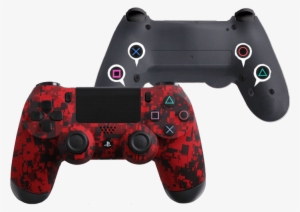 Red Urban Soft Rubber Pro - Evil Controller Ps4