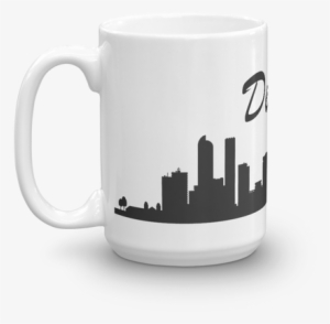 Denver Skyline Coffee Mug - Super Sayian Coffee Vegeta Mug