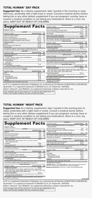 Total Human - Total Human Onnit Supplements