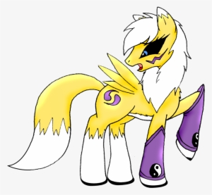 Fanmade Rena Pony - Renamon My Little Pony