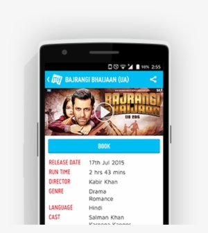 Download Movie Ticket Booking App On Blackberry, Android, - Bajrangi Bhaijaan And Other Hits