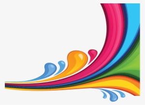 Colorful Waves Png - Colour Design Waves