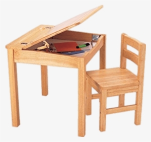 Pintoy Natural Wooden Desk And Chair