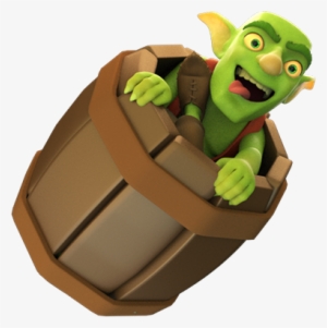 Full Goblin Barrel Png - Goblin Clash Royale Png