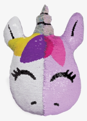 Transparent Slime Sequin Huge Freebie Download For - Unicorn Sequin Reversible Pillow