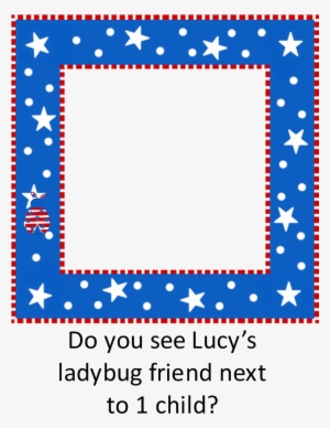 1 Child Page Template - Transparent 4th Of July Photo Frames Png