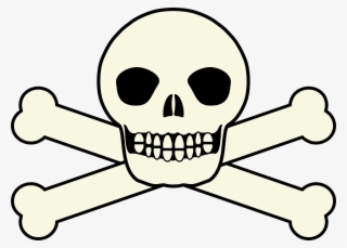 Crossbones Clipart Svg - Esqueleto De Pirata